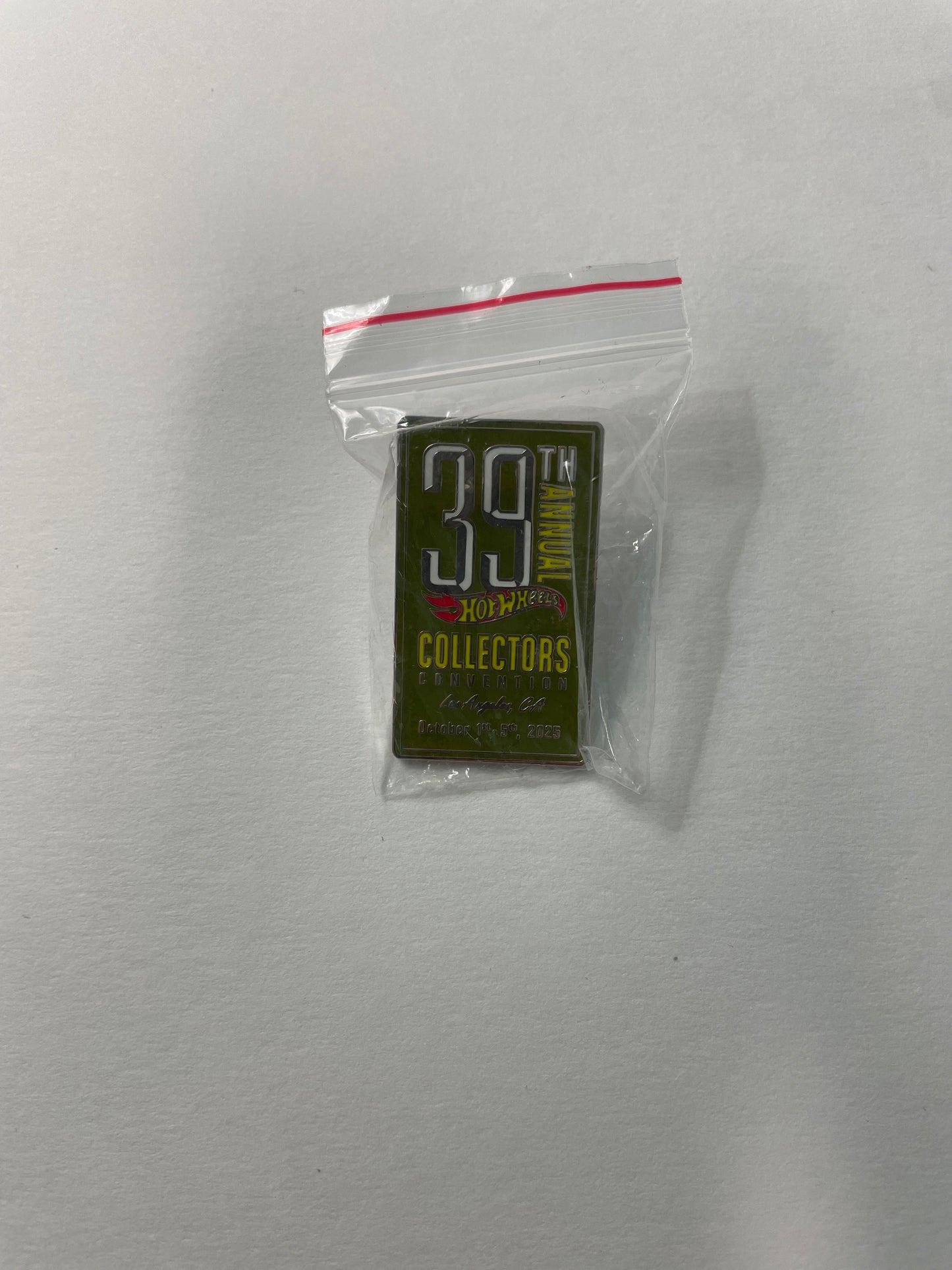Hot Wheels Los Angeles 2025 Convention Pin
