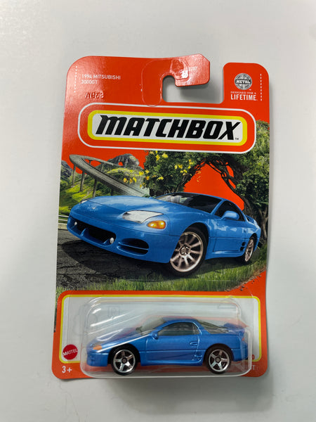 Matchbox 1/64 1994 Mitsubishi 3000gt blue