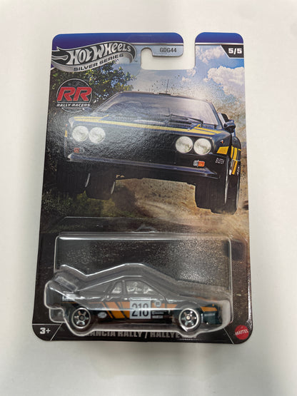Hot Wheels 1/64 Silver Series Rally Racers Lancia Rally/ Rallye 037 Black - JNF48
