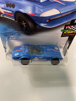 Hot Wheels 1/64 Corvette Grand Sport Roadster Blue - Damaged Card