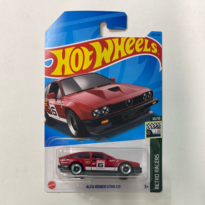 *Japan Card* Hot Wheels 1/64 Alfa Romeo GTV6 3.0 Red