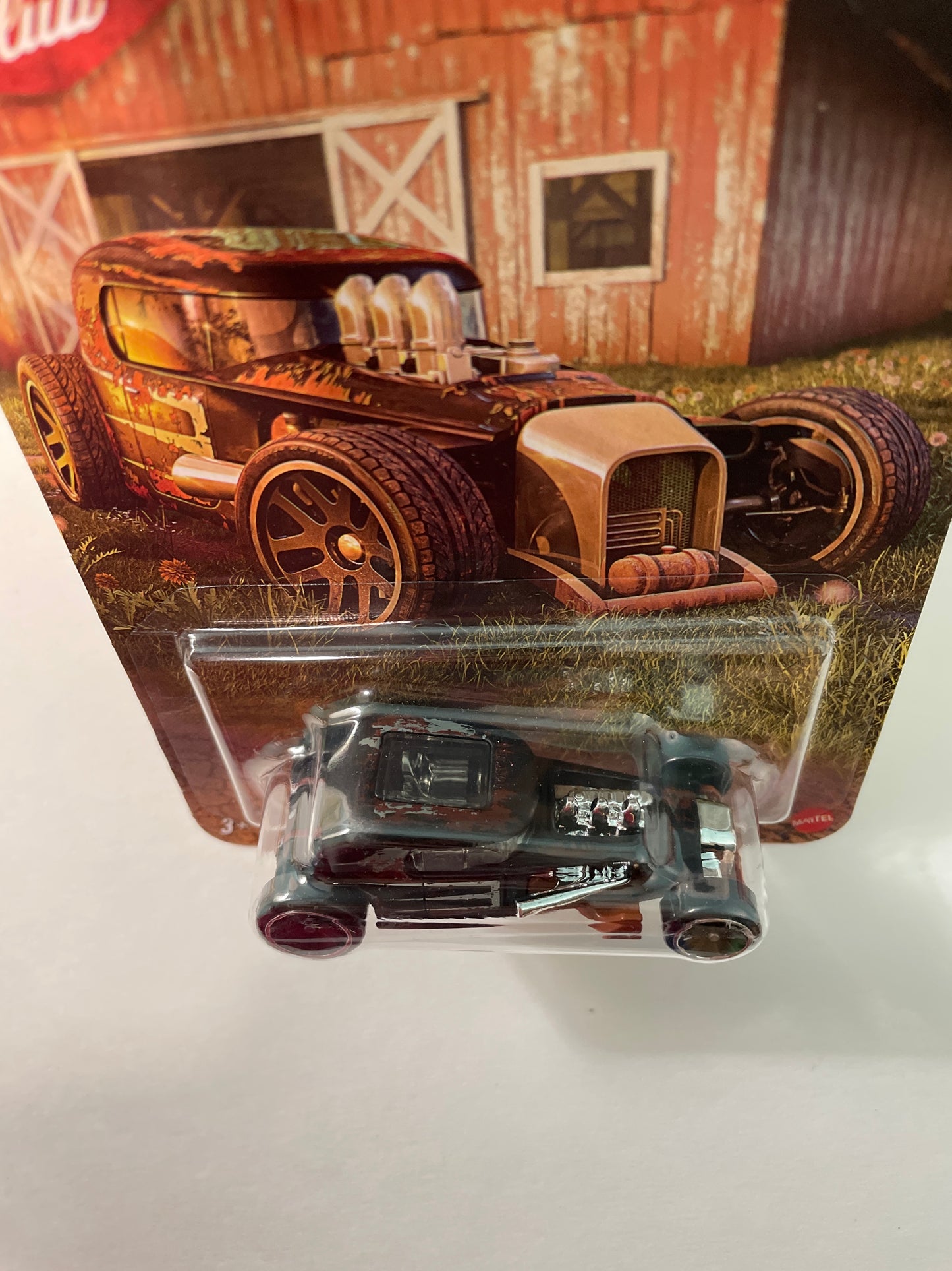 Hot Wheels 1/64 Silver Series Vintage 1968 Club Mod Rod  Black - JKY33