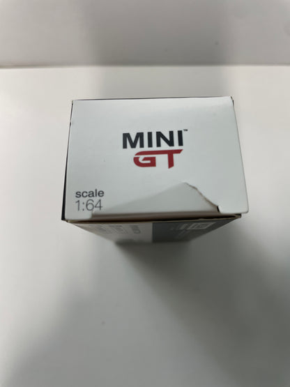 Mini GT 1/64 Nissan Skyline GT-R Black w/ BBS LM Wheel Black MGT00087-MJ - Loose w/ Damaged Box