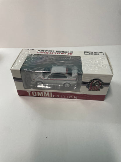 BM Creations 1/64 Mitsubishi Evolution VI Tommi Edition White