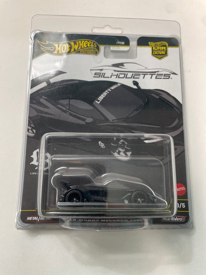 *Chase* Hot Wheels 1/64 Car Culture Silhouettes LB-Works McLaren 720S Black - JBK62