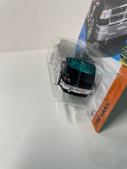 Hot Wheels 1/64 Dodge Van Black