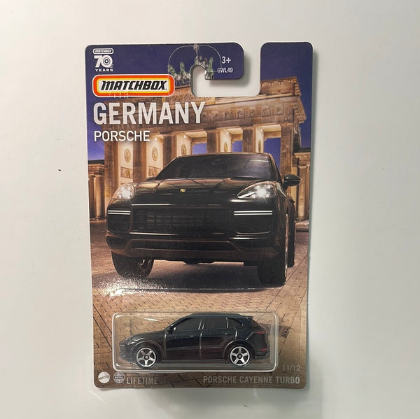 Matchbox 1/64 Germany Porsche Cayenne Turbo Black