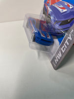 Hot Wheels 1/64 Ford Mustang GT Concept Short Card Blue