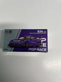 Pop Race 1/64 Mazda RX7 RE Amemiya Wide Body Purple