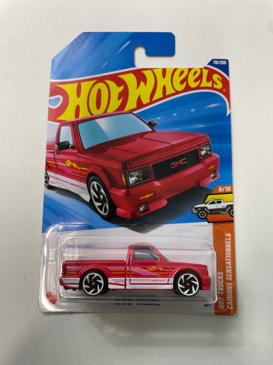 Hot Wheels 1/64 ‘91 GMC Syclone Red