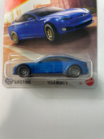 Matchbox 1/64 Tesla Model S Blue