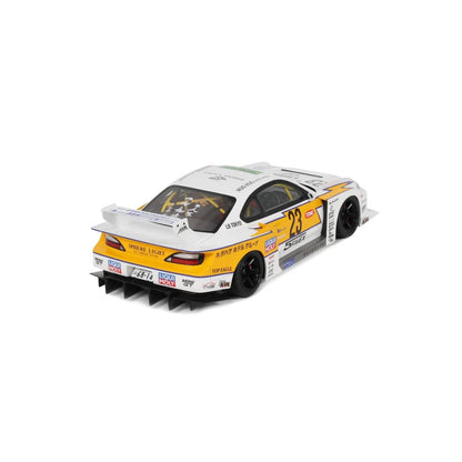 GT Spirit 1/18 Nissan S15 Silvia LB Super Silhouette Resin Serie White - GT560