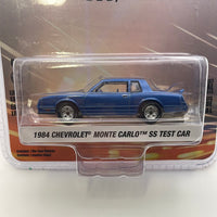 1/64 Greenlight Detroit Speed Inc. 1984 Chevrolet Monte Carlo ( tm) SS Test Car Blue