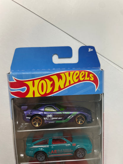 Hot Wheels 1/64 5 Pack Drift - Damaged Box