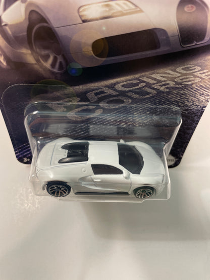 Hot Wheels 1/64 Silver Series Fast and Furious Racing Course Bugatti Veyron White - JBY43
