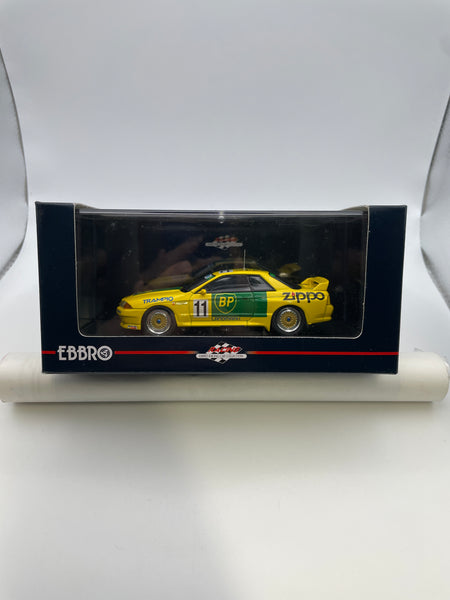 Ebbro 1/43 BP Trampio Nissan Skyline GT-R (r32) Gr.A 1993 n11 Yellow & Green