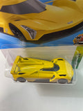 Hot Wheels 1/64 Cadillac Project GTP Hypercar Yellow - Damaged Box