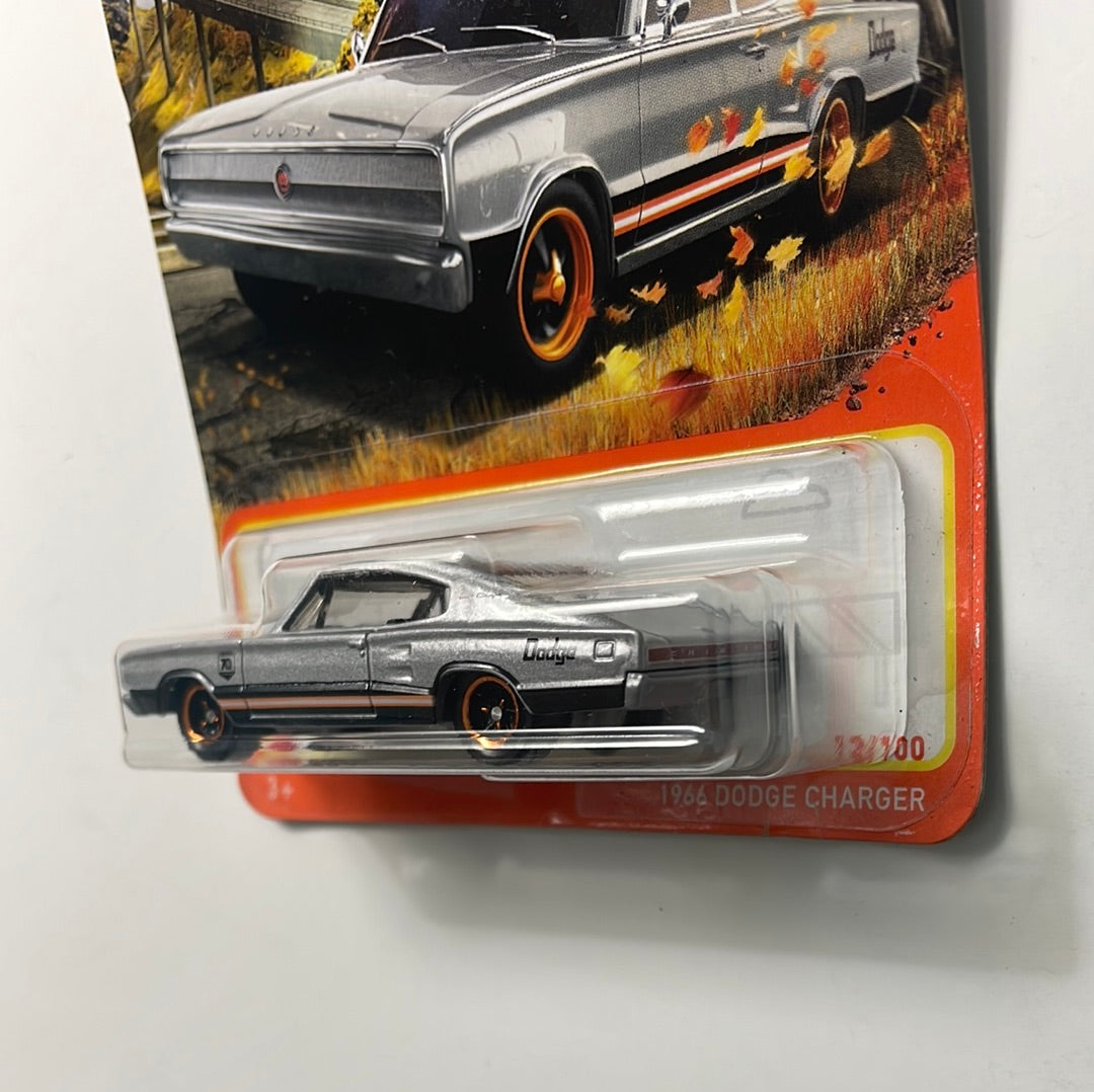 Matchbox 1/64 1966 Dodge Charger Silver