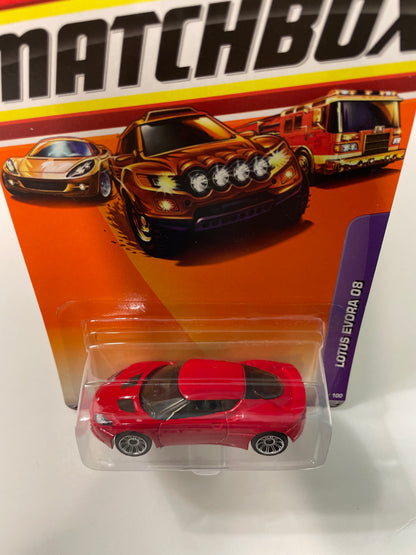 Matchbox 1/64 Lotus Evora 08 Red