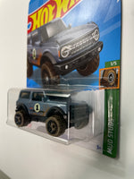 Hot Wheels 1/64 ‘21 Ford Bronco Blue Grey