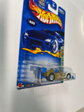 Hot Wheels 1/64 Treasure Hunt Riley & Scott MK III Gold & White - Damaged Card