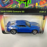 Hot Wheels 1/64 2024 Atlanta Convention Finale Car 2018 Chevrolet COPO Camaro SS Blue