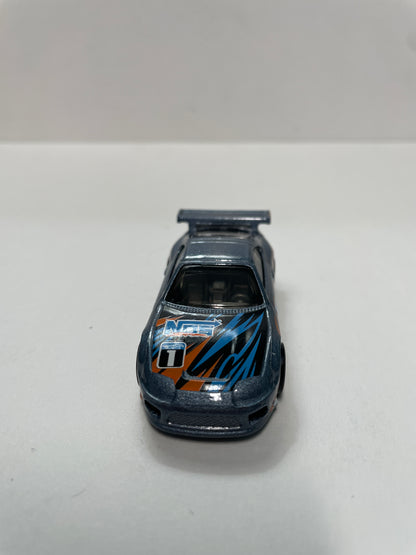 *Loose* Hot Wheels 1/64 Mystery Model Toyota Supra Blue