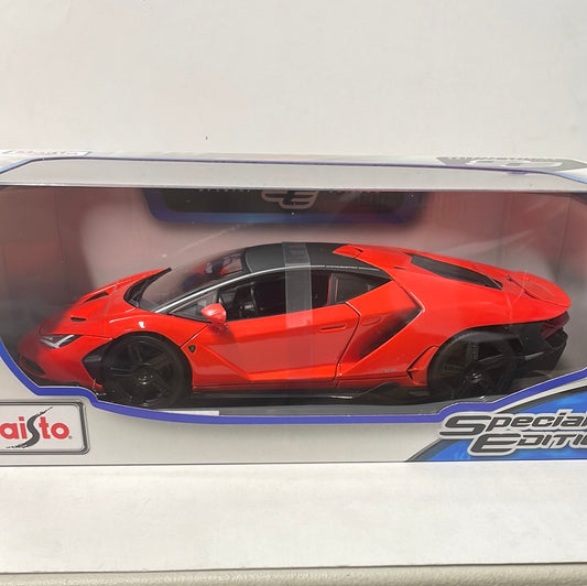 1/18 Maisto Lamborghini Centenario Orange