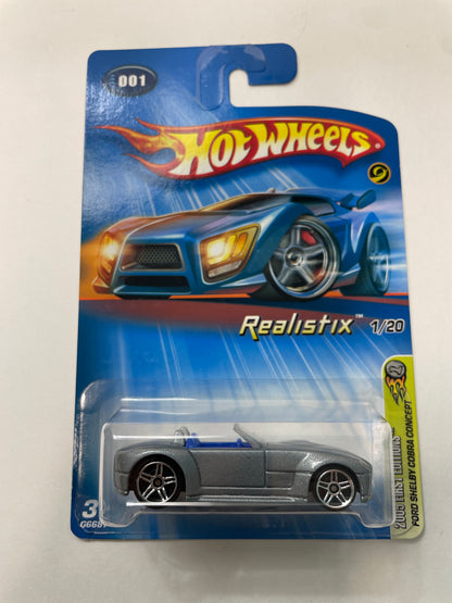 Hot Wheels 1/64 Realistix Ford Shelby Cobra Concept Grey