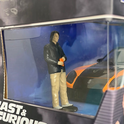 Jada 1/24 1995 Mazda RX-7 Widebody w/ Han Figure Tokyo Drift Fast and Furious - Damaged Box