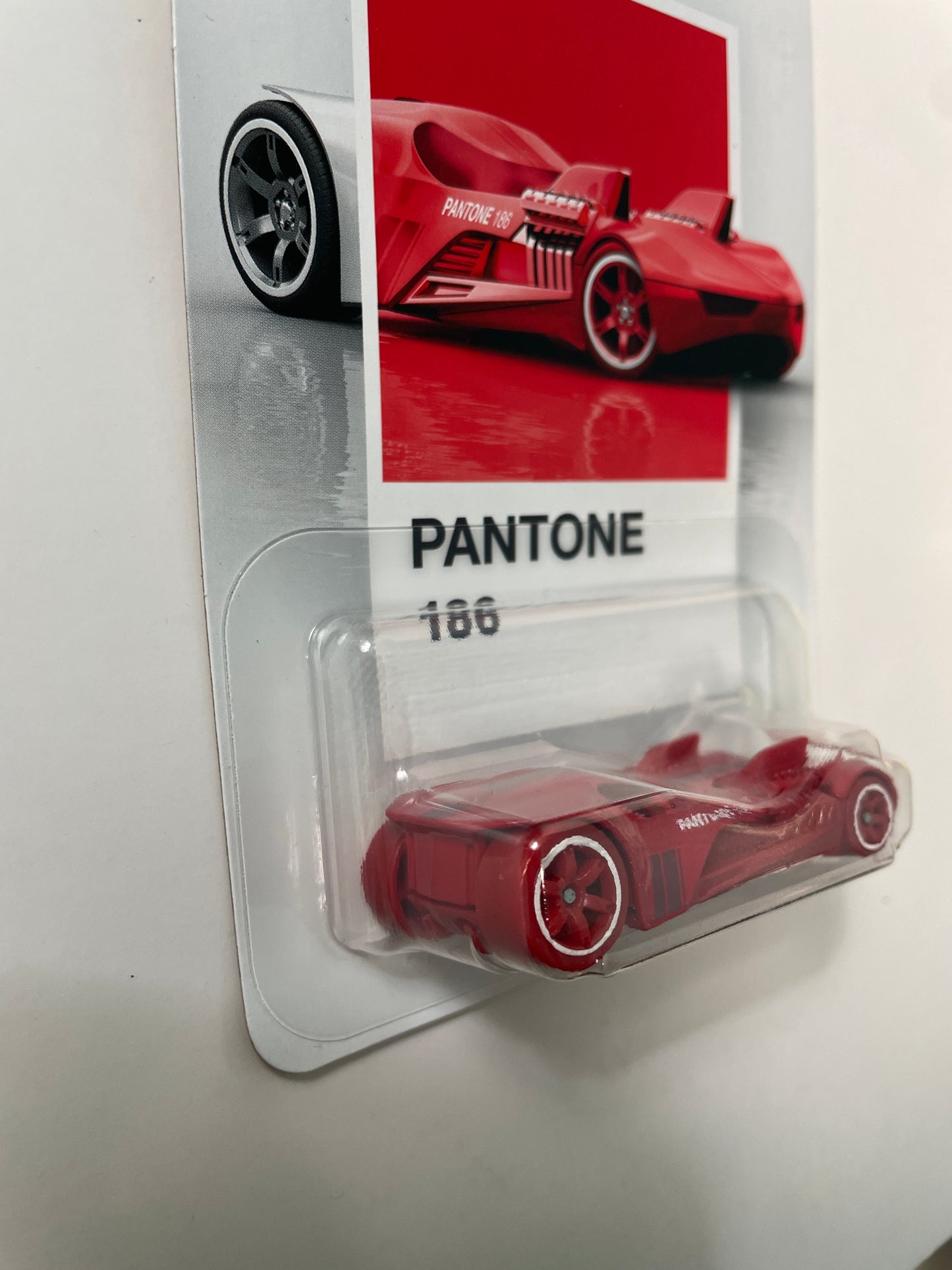 Hot Wheels 1/64 Silver Series Pantone 186 Twin Mill III Red - JKY51