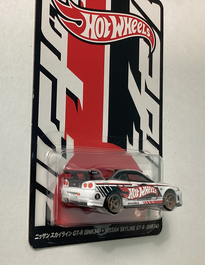 Hot Wheels 1/64 Collectors Japan Convention Nissan GT-R (BNR34) Black & White