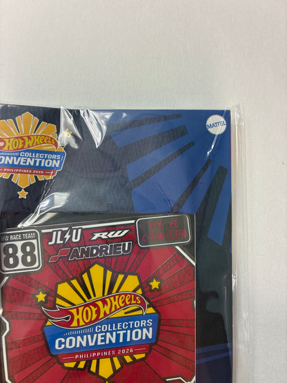 Hot Wheels 1/64 Philippine Hot Wheels Collectors Convention 2026 Kit (Read Description)