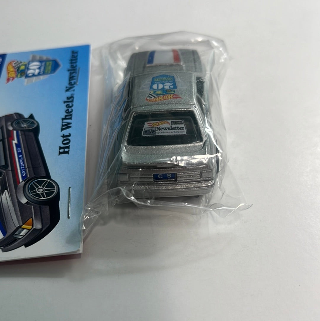 Hot Wheels Convention Newsletter ‘92 Ford Mustang Silver