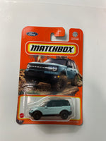 Matchbox 1/64 2022 Ford Bronco Sport Blue & Black