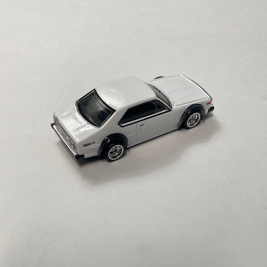 *Loose* Hot Wheels 1/64 Premium Car Culture Box Set Nissan Skyline C210 White