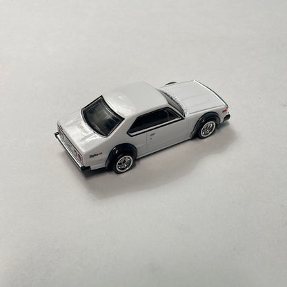 *Loose* Hot Wheels 1/64 Premium Car Culture Box Set Nissan Skyline C210 White