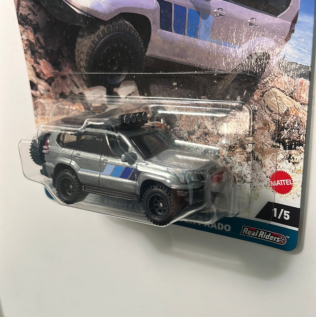 Hot Wheels 1/64 Car Culture Off Road 2005 Toyota Land Cruiser Prado