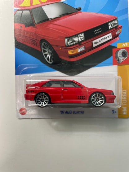 Hot Wheels 1/64 ‘87 Audi Quattro Red