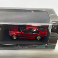 1/64 Stance Hunters BMW E46 M3 Red w/ Gold Wheels