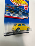 Hot Wheels 1/64 Mini Cooper Yellow