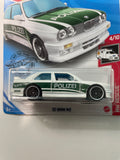 Hot Wheels 1/64 ‘92 BMW M3 Polizei White & Green - Damaged Card