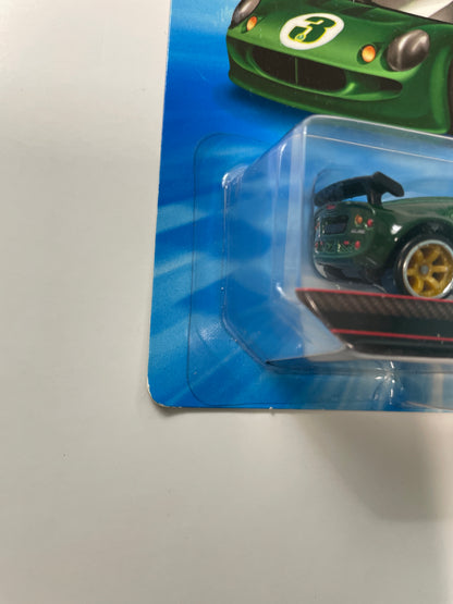 Hot Wheels 1/64 Speed Machines Lotus Sport Elise Green - Damaged Box and Car