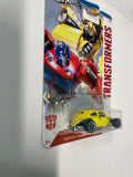 Hot Wheels 1/64 Transformers Custom Volkswagen Beetle Yellow