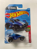 Hot Wheels 1/64 Rocket League Octane Blue - Damaged Card