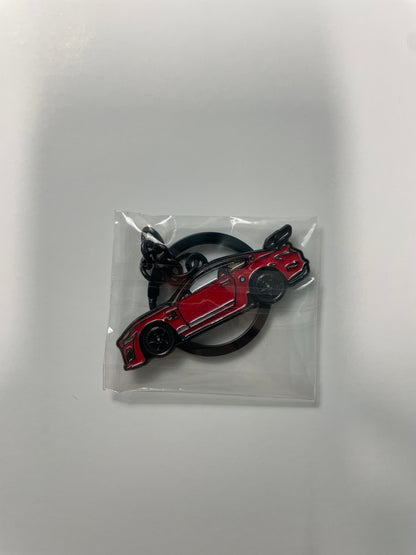 Hot Wheels Convention Key Chain Ford Mustang Shelby GT500 Code Red