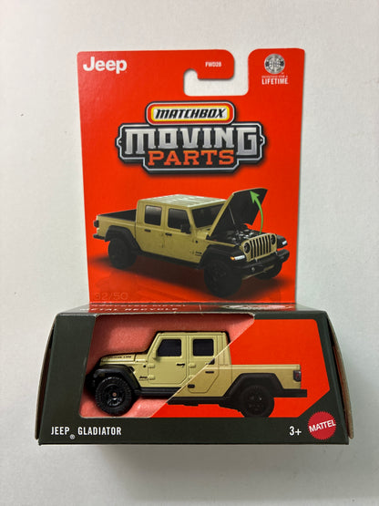 Matchbox 1/64 Moving Parts Jeep Gladiator Beige - JHV61
