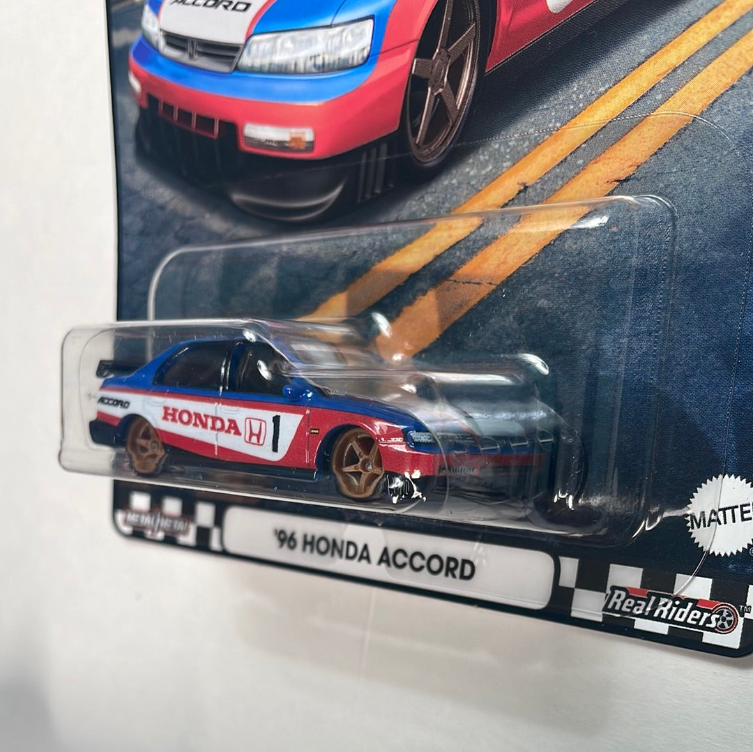 Hot Wheels 1/64 Boulevard Mix T ‘96 Honda Accord Blue