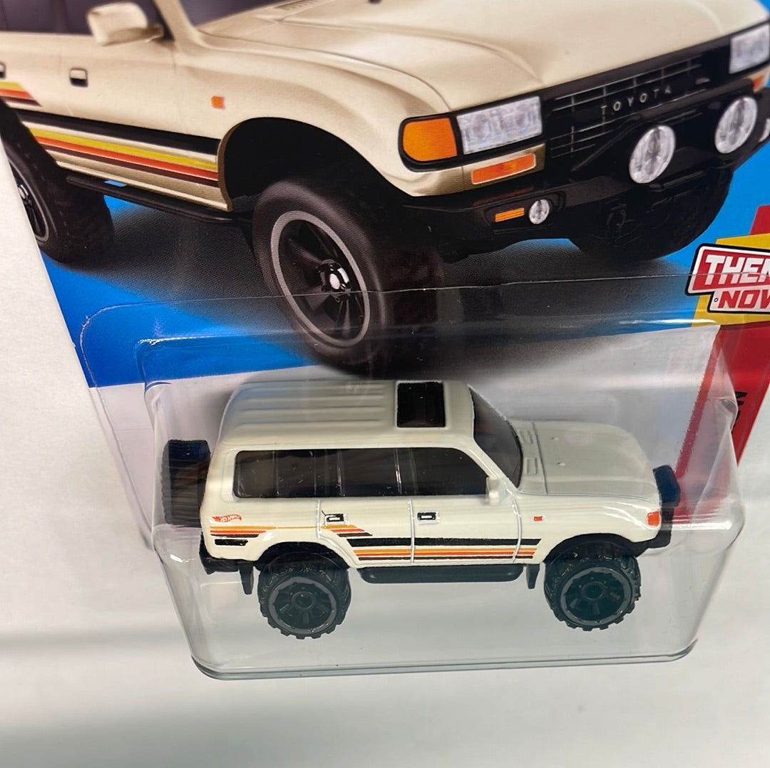 *Japan Card* Hot Wheels 1/64 Toyota Land Cruiser 80 Beige