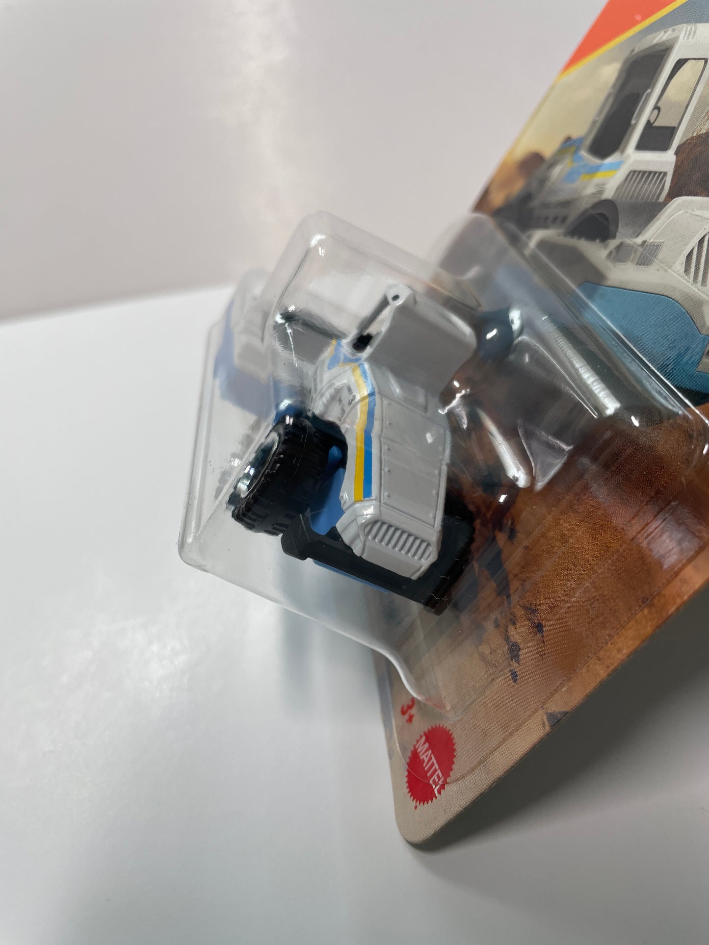 Matchbox 1/64 Road Roller Blue & White